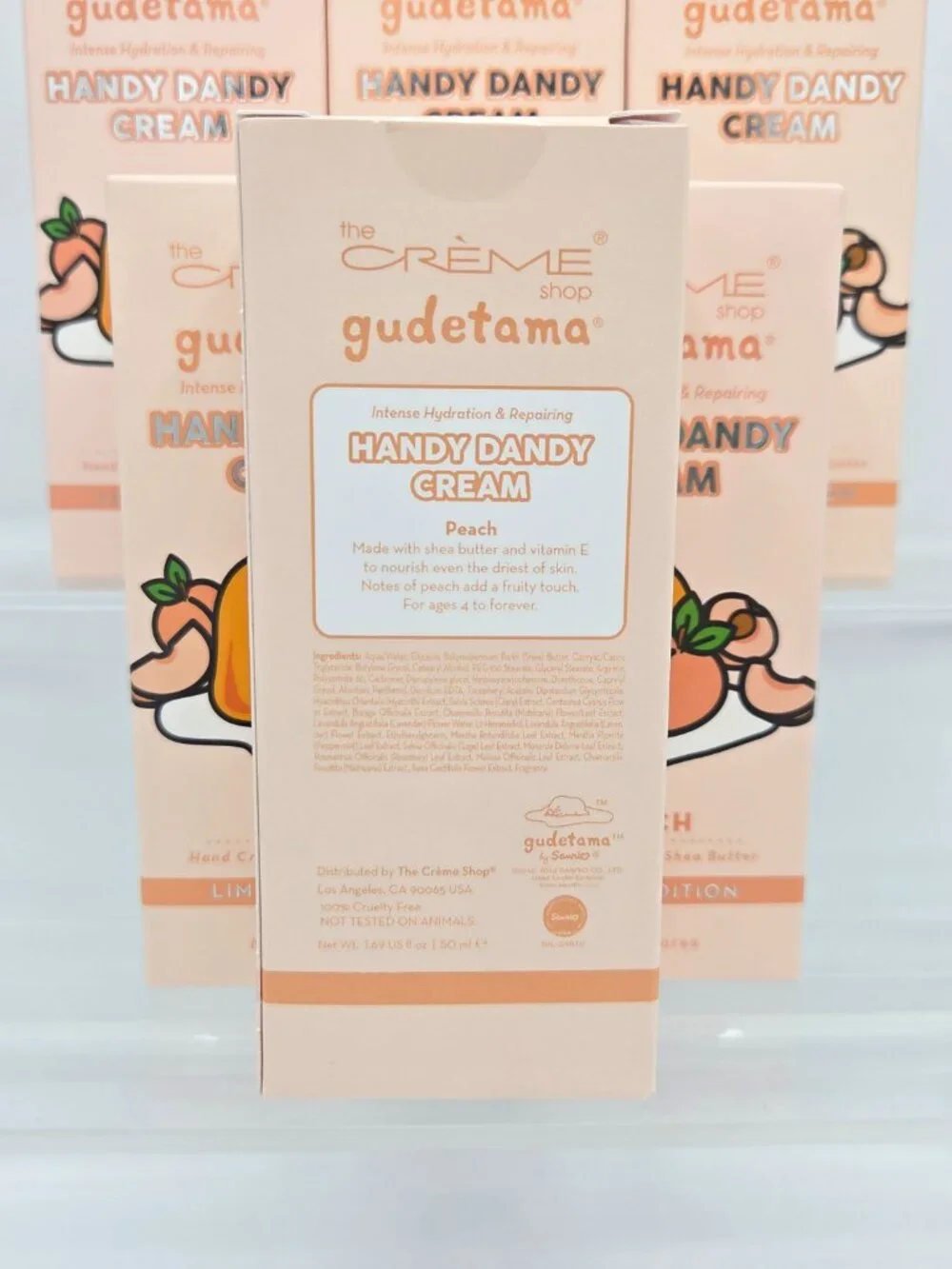 The Creme Shop Gudetama Handy Dandy Cream, Peach